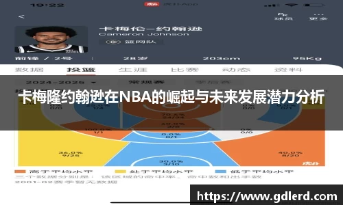 卡梅隆约翰逊在NBA的崛起与未来发展潜力分析